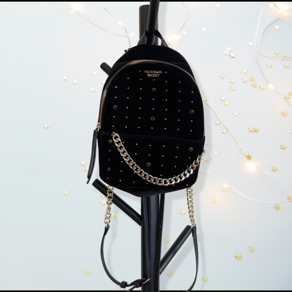 Victoria’s Secret Velvet Backpack